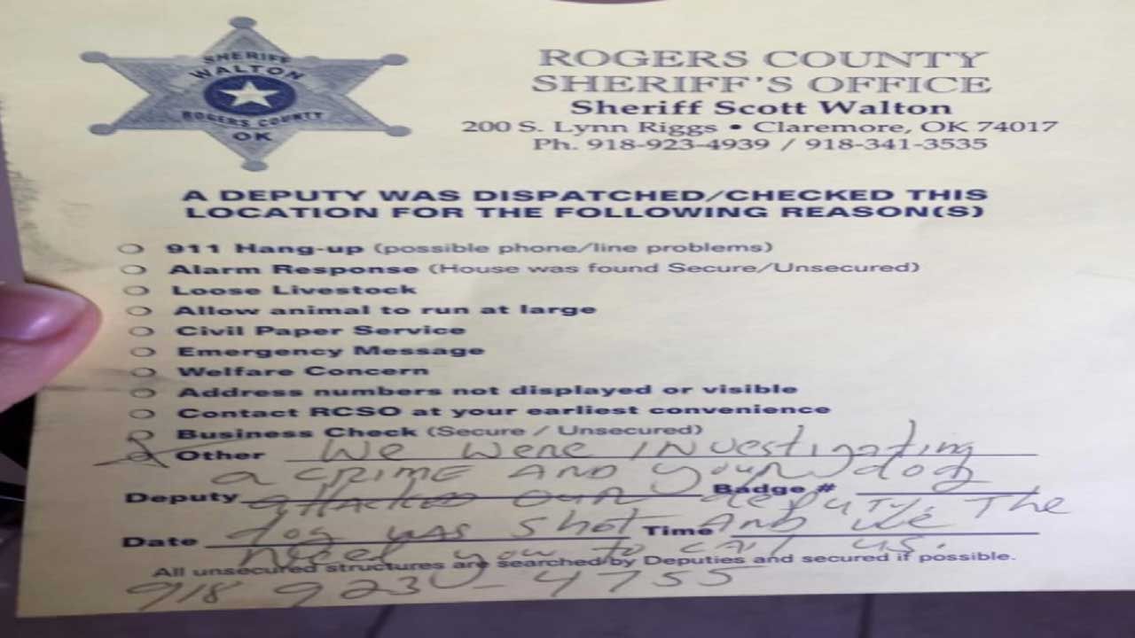 GRAPHIC: RCSO Receiving Backlash After Deputy Shoots Dog
