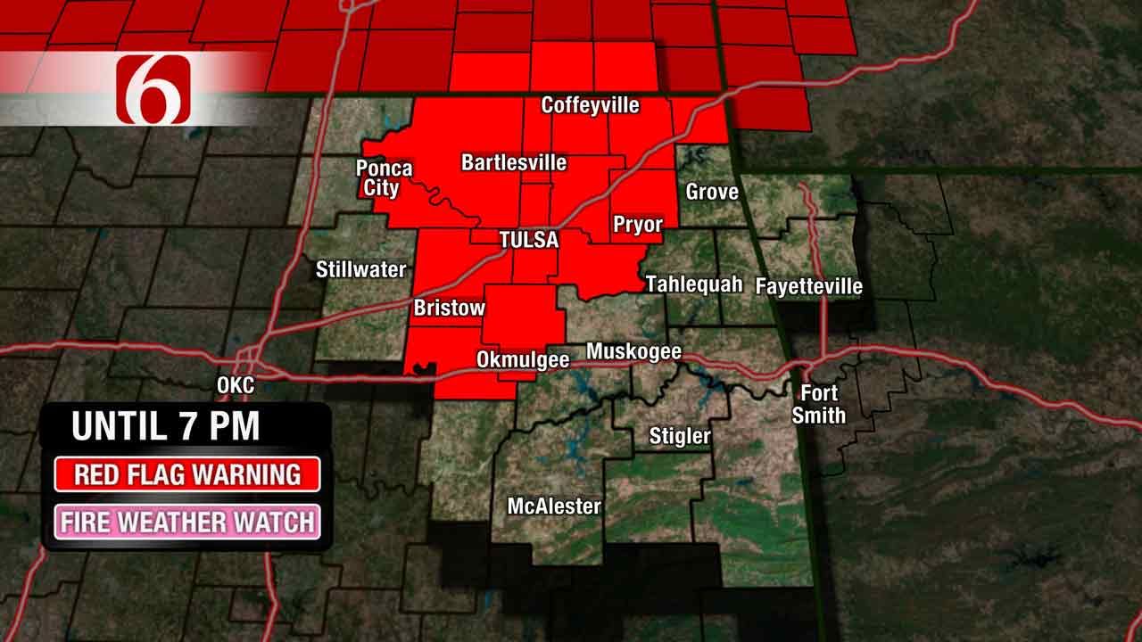 Stacia Knight's Weather Blog: Fire Danger Today, Rain Tomorrow