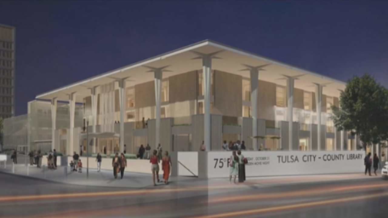 $55 Million Renovation Of Downtown Tulsa Library Almost Complete
