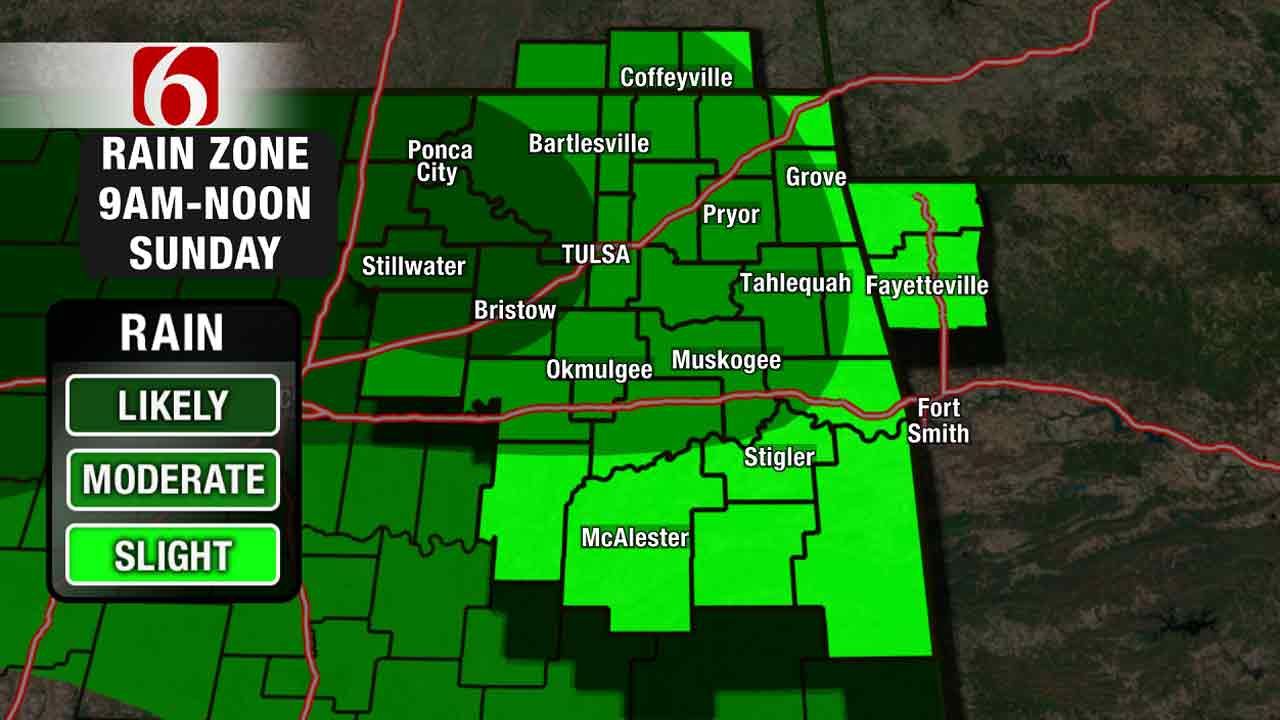 Stephen Nehrenz Weather Blog: Showers And Storms Expected Sunday