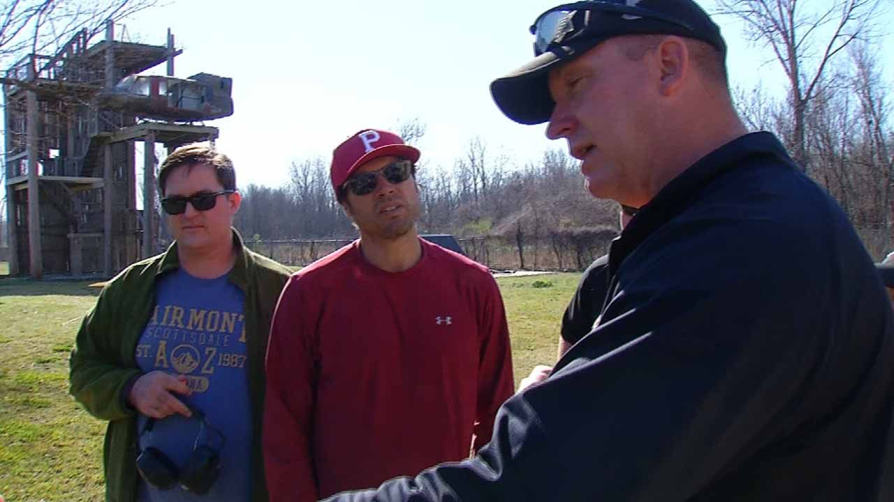Actor Returns To Tulsa For An Inside Look At Police Training