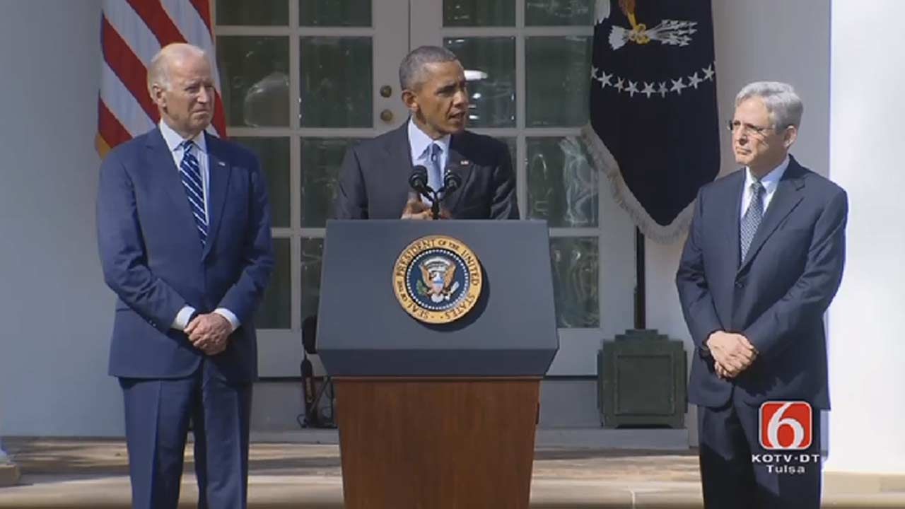 President Obama Nominates Merrick Garland To Supreme Court