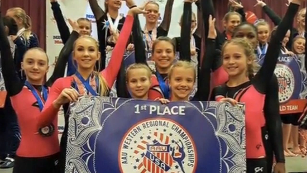 Broken Arrow Gymnasts Win Big At Las Vegas Meet