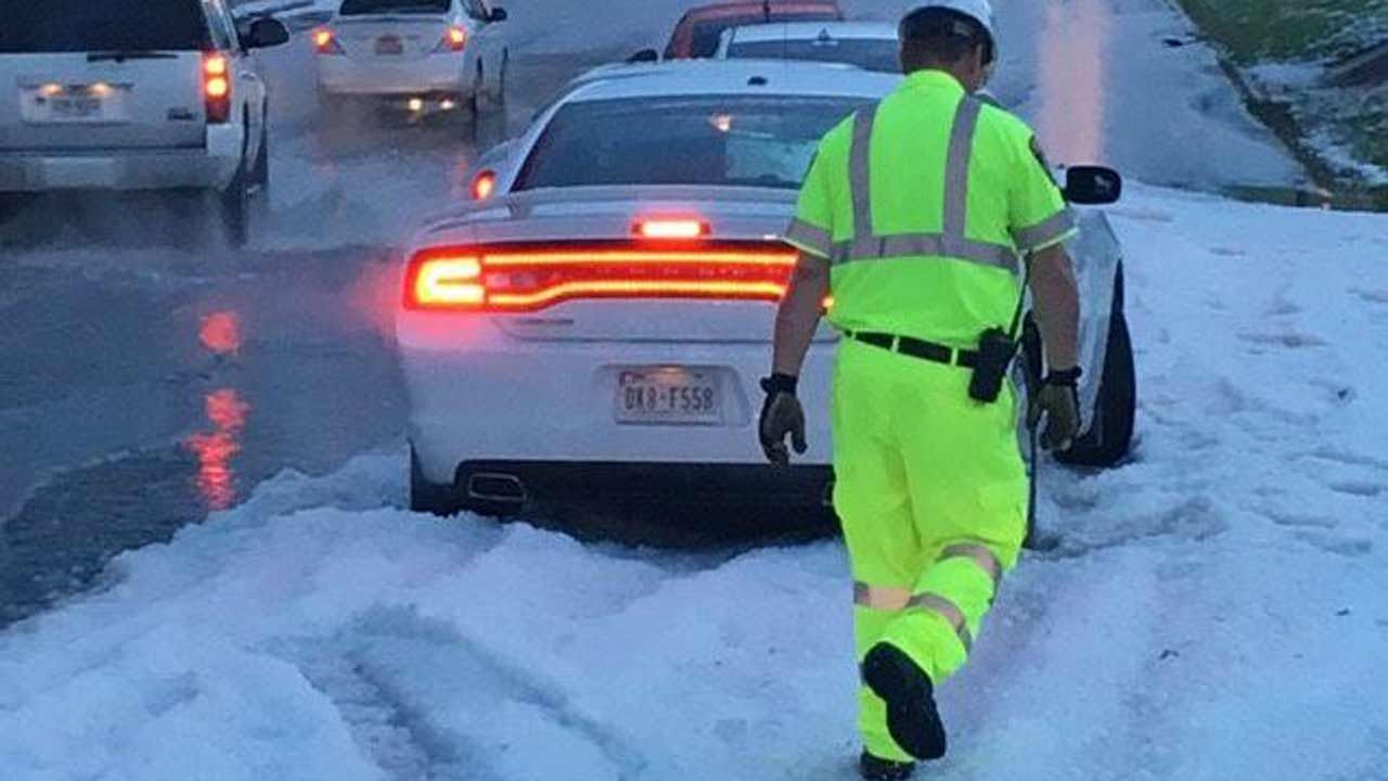 Dallas-Fort Worth Area Pounded By Hail Storm