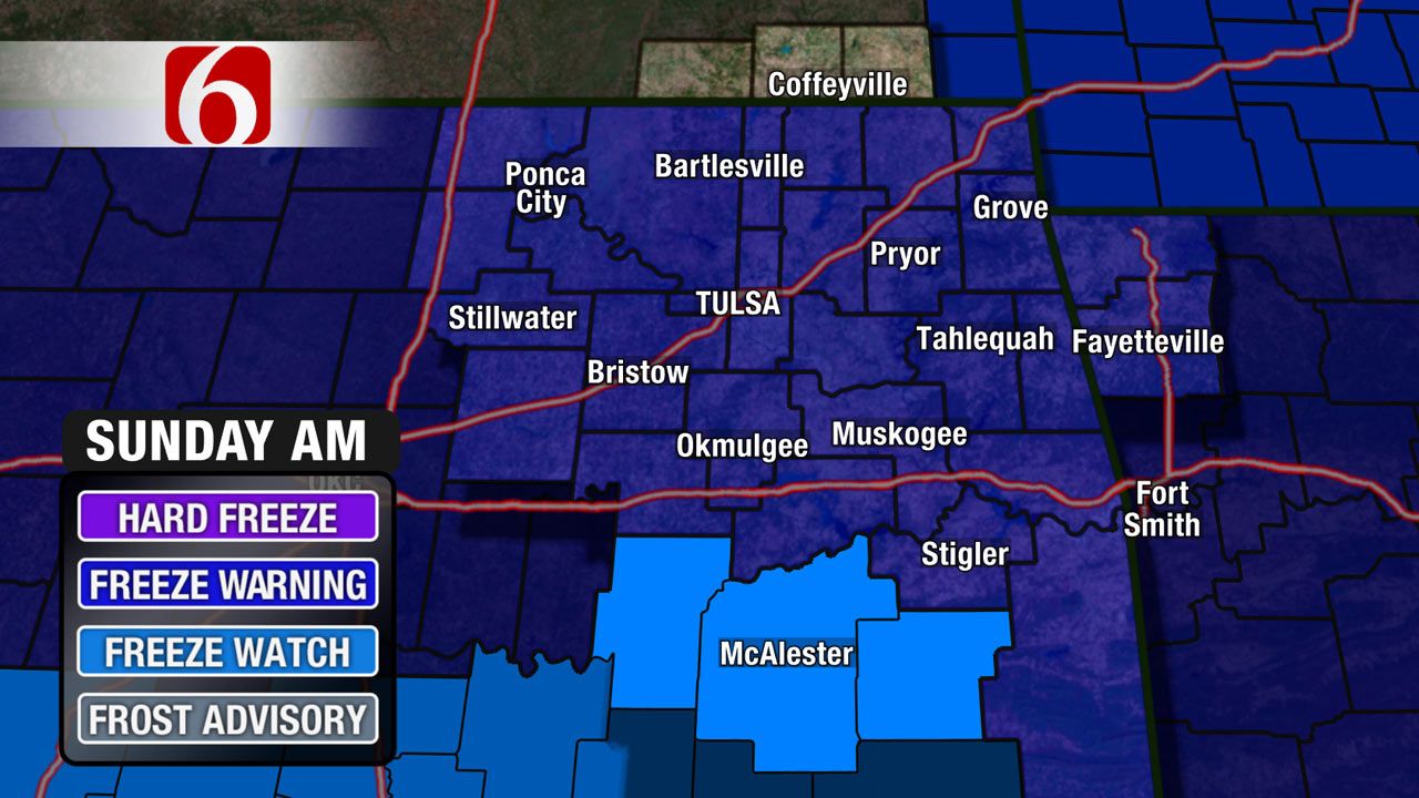 Chilly Mornings For The Start Of Spring In Oklahoma