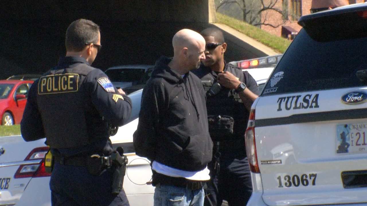 Stop Sticks End Lengthy Police Chase In East Tulsa