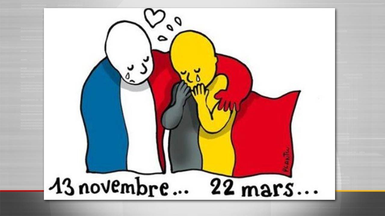 Outpouring Of Support For Brussels Dominates Social Media