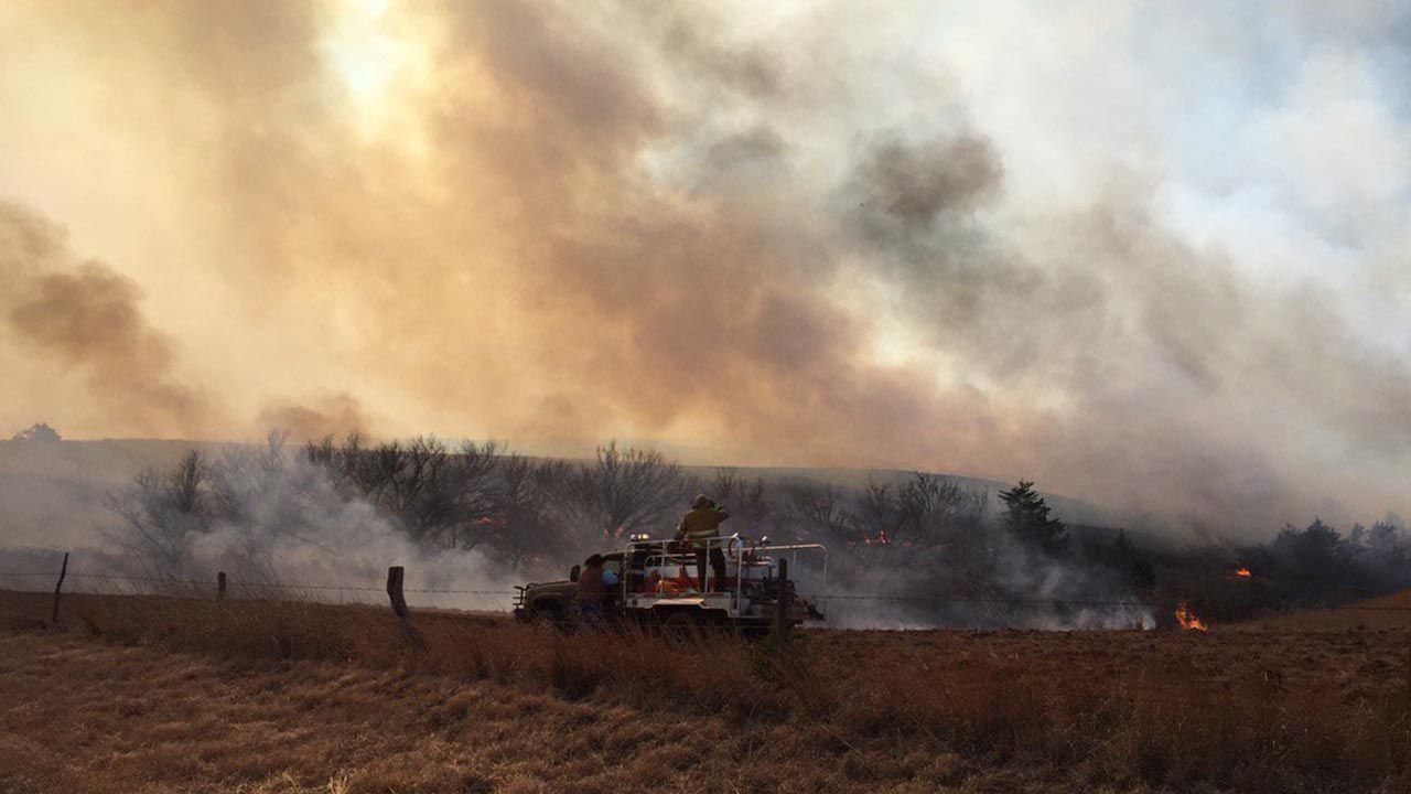 Hay Sought For Kansas, Oklahoma Ranchers Caught In Massive Wildfire
