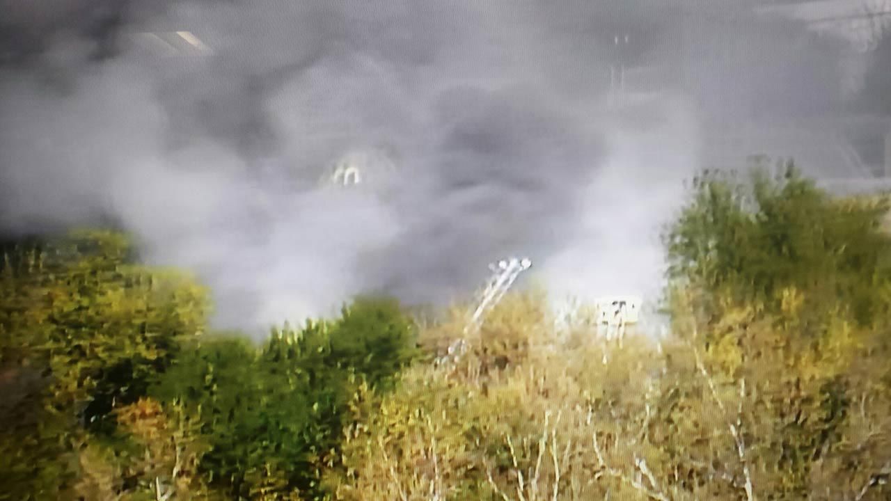 Firefighters Battle Jenks House Fire