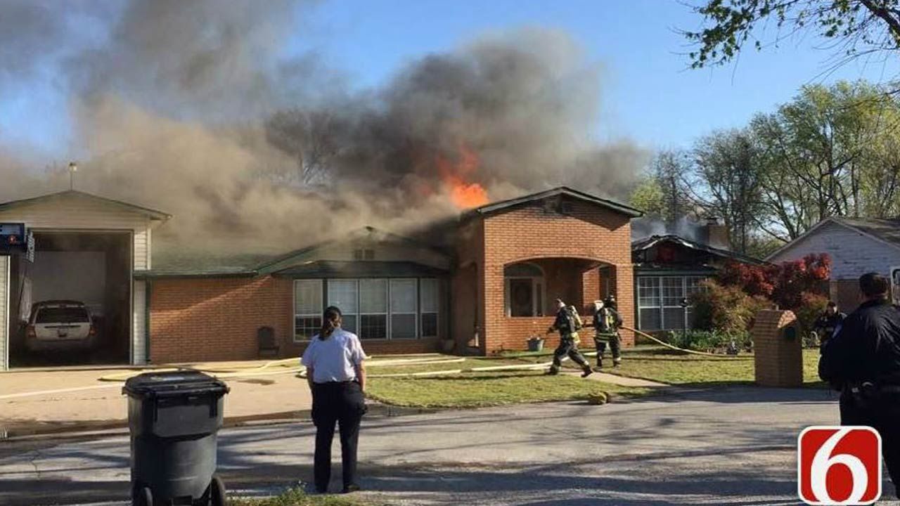 Burning Ammunition Makes Jenks House Fire More Dangerous