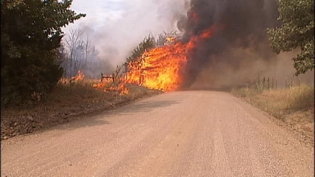 Black Hawk Helicopters Deployed For Massive Kansas Wildfire