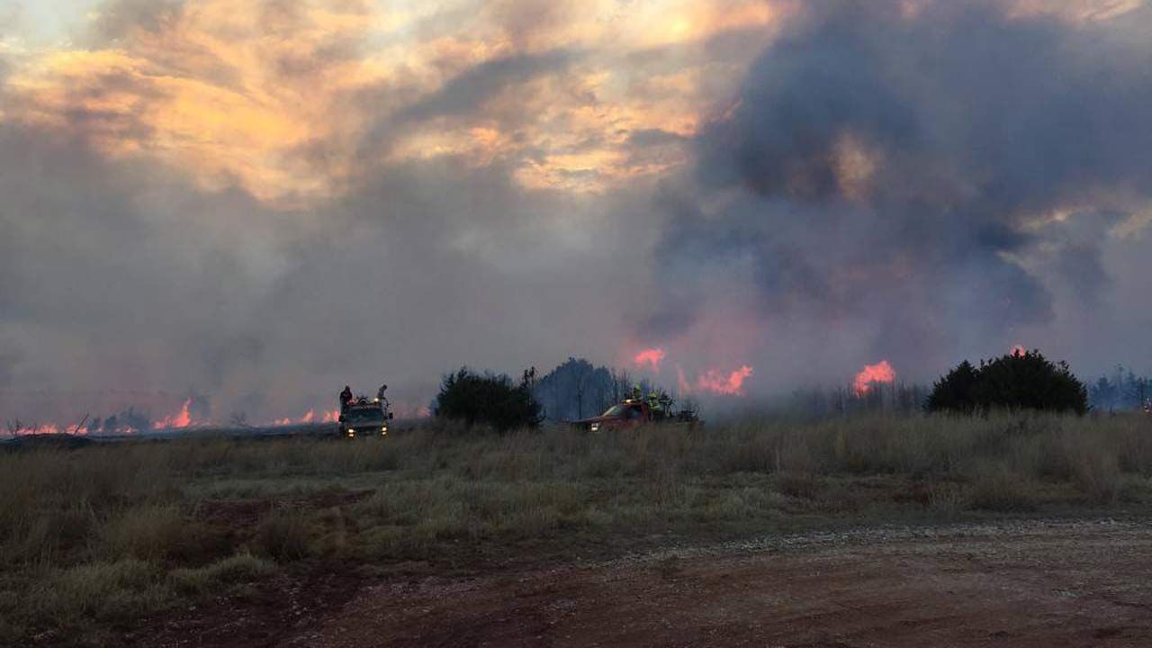 Easter Snow, Rain Help Crews In Huge Kansas Wildfire