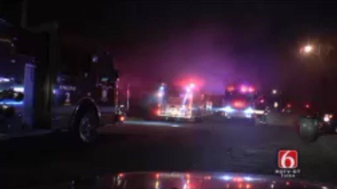 Tulsa Firefighters Respond To House Fire
