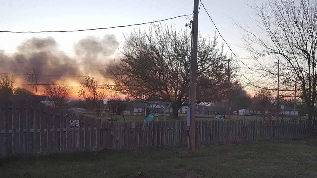 Deputies: Distraught Man Sets House On Fire In Rogers County