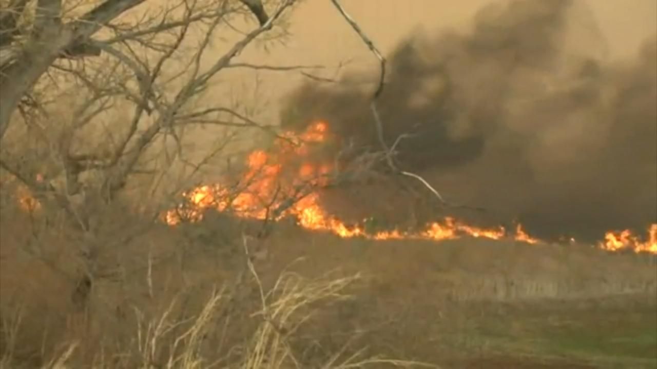Oklahoma Wildfires Continue To Burn