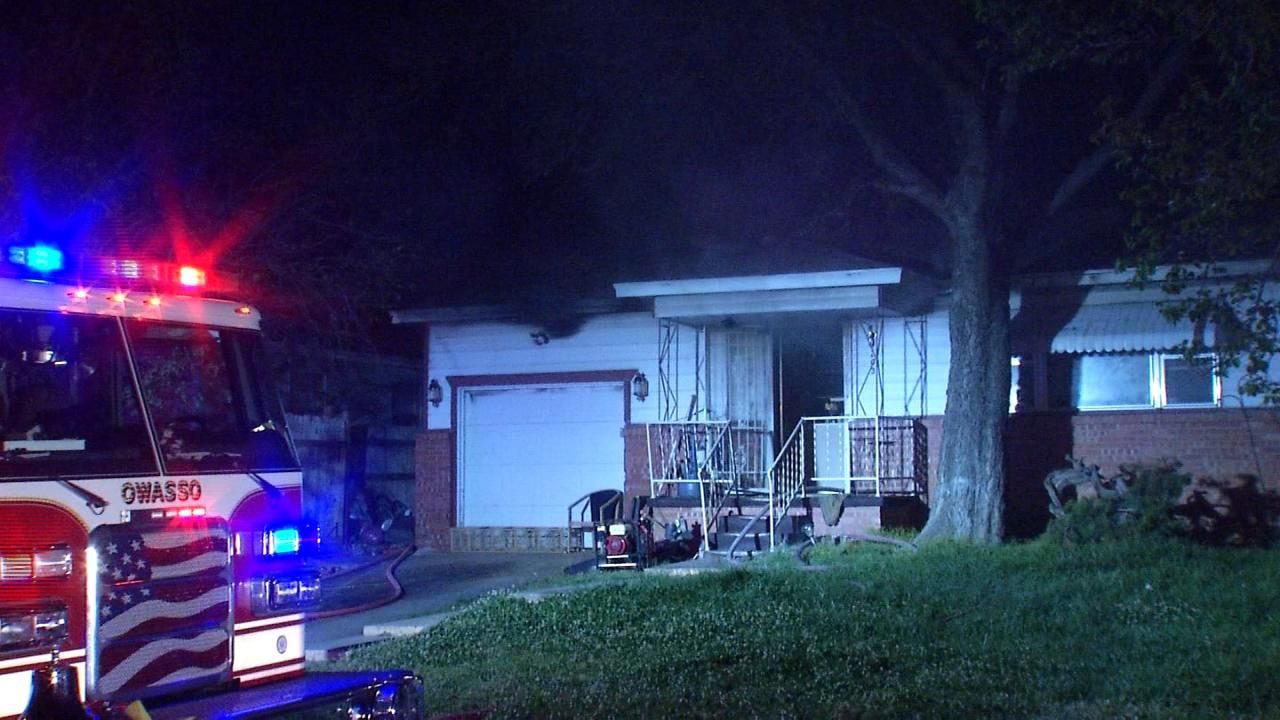 Fire Damages Owasso Home