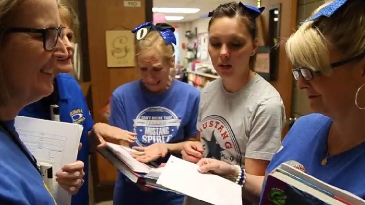 Oologah Teacher Uses Video To Inspire Students Taking State Tests