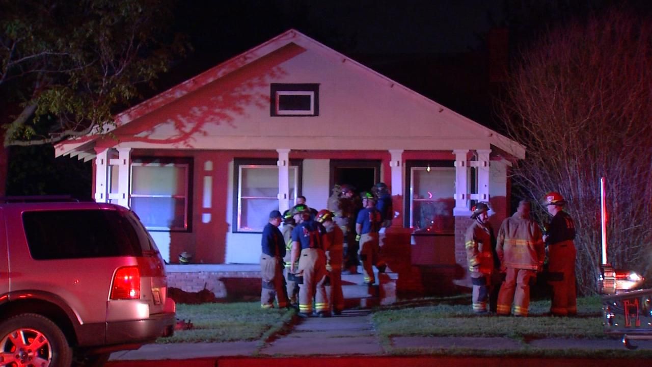 Bathroom Fire Damages Tulsa Home