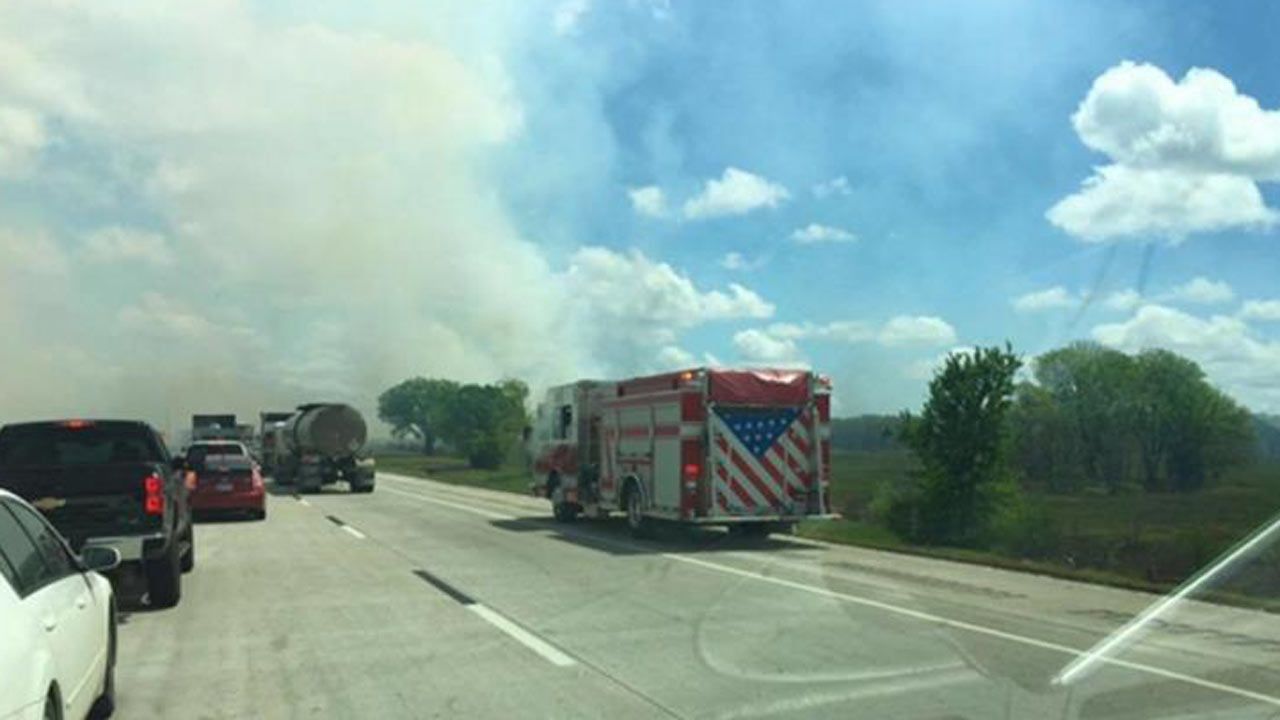 Fatal Crash, Smoke Shut Down I-40 West Of Henryetta