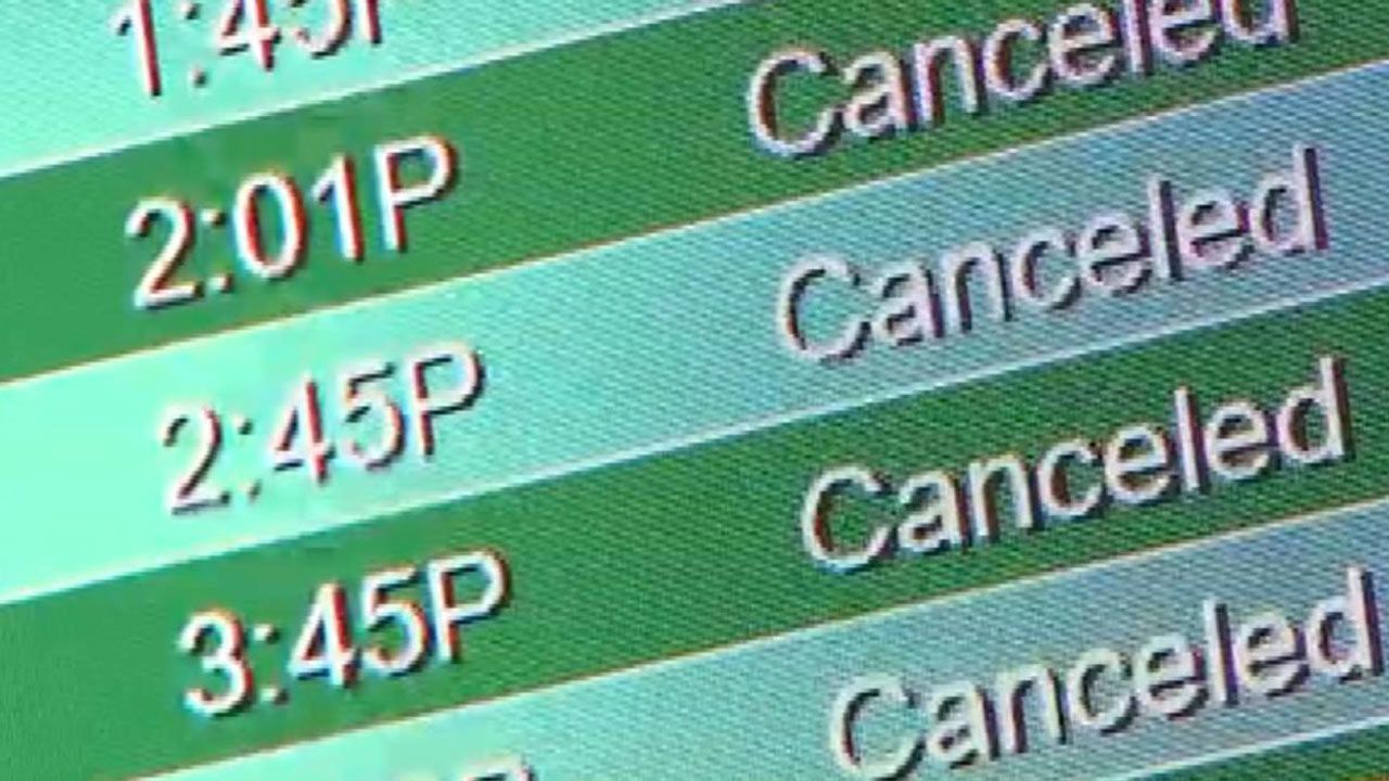 Winter Storm Stops Airline Travel Between Tulsa And Denver