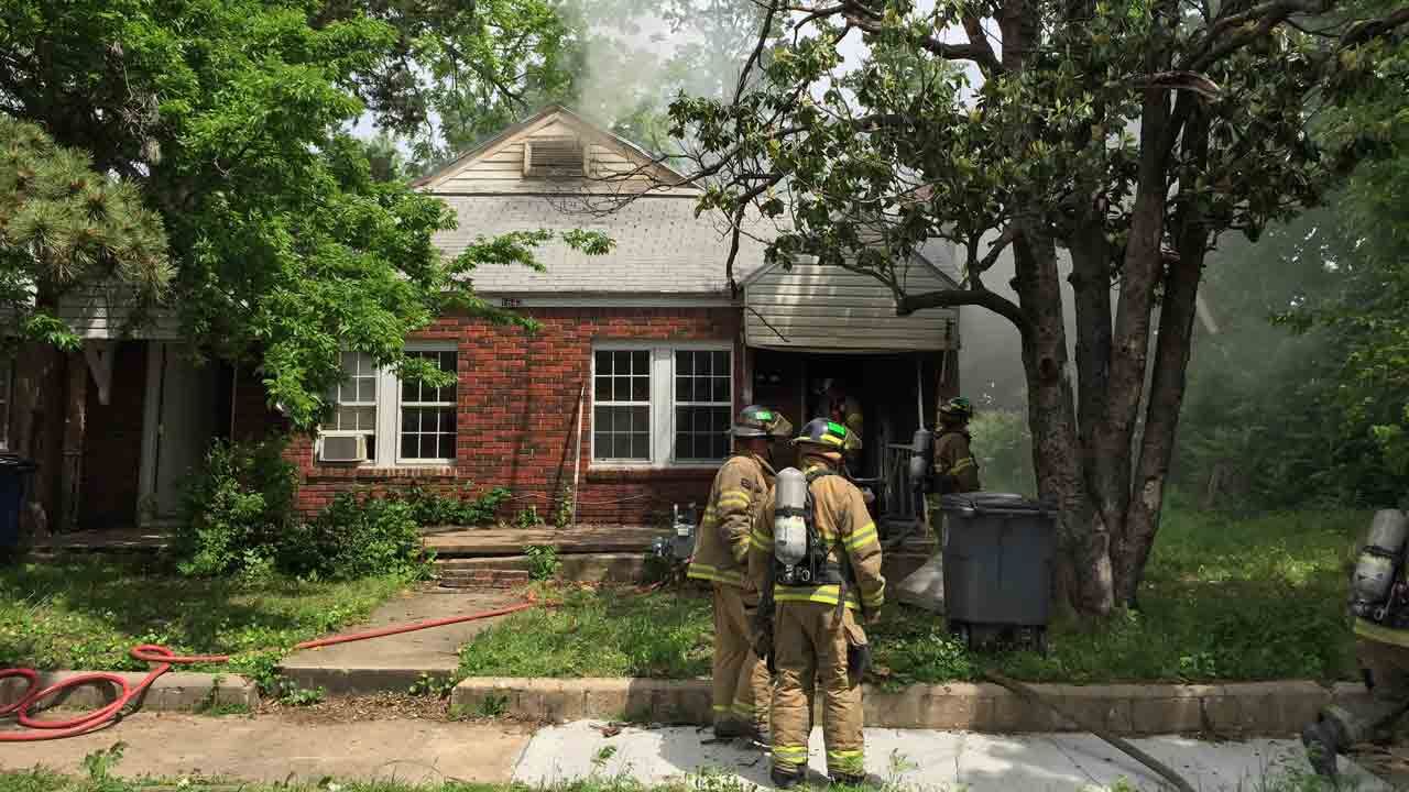 Tulsa Firefighters Investigate After Duplex Catches Fire