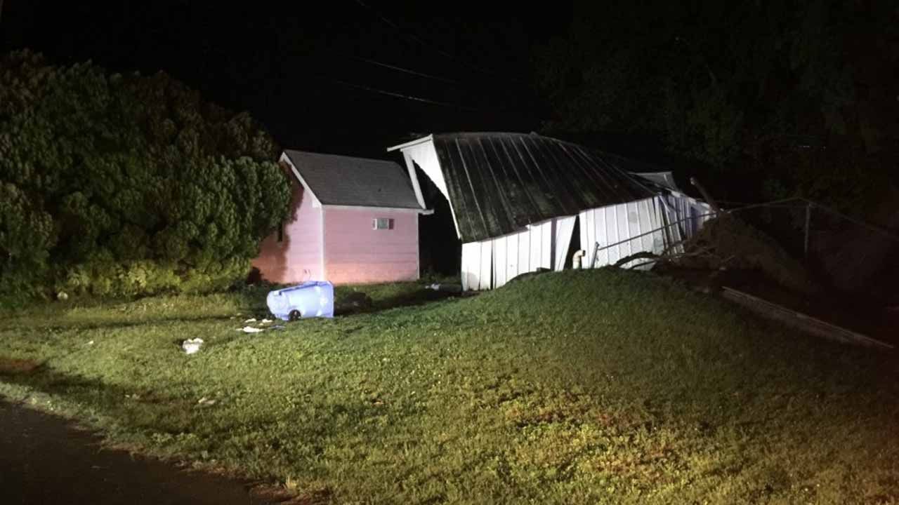 Checotah Hit By Possible Tornado