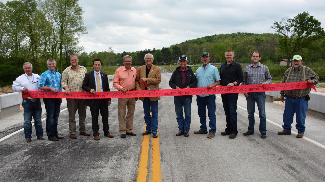 Cherokee Nation Replaces Four Delaware County Bridges