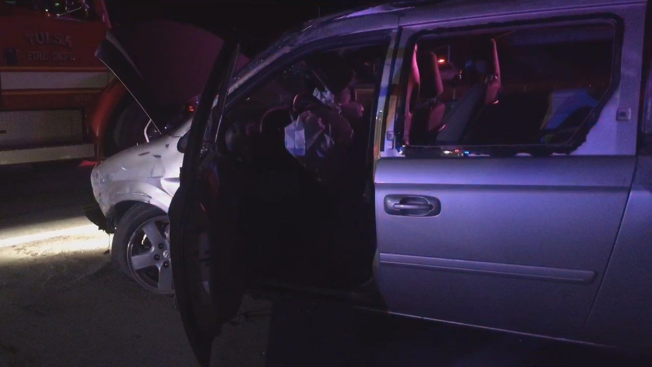 Police: TU Student Falls Asleep, Crashes Minivan