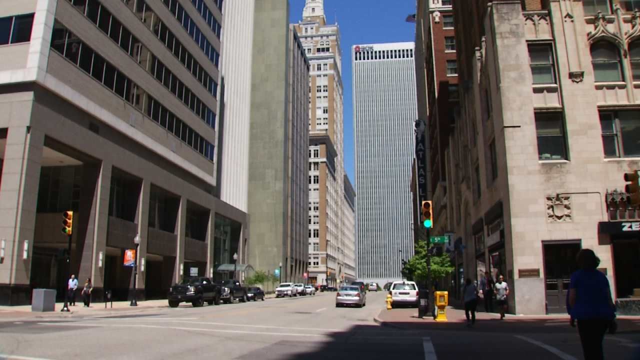 Urban plan Oklahoma City Oklahoma