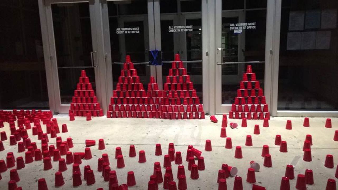 Oologah High School Seniors Continue Tradition With Harmless Prank