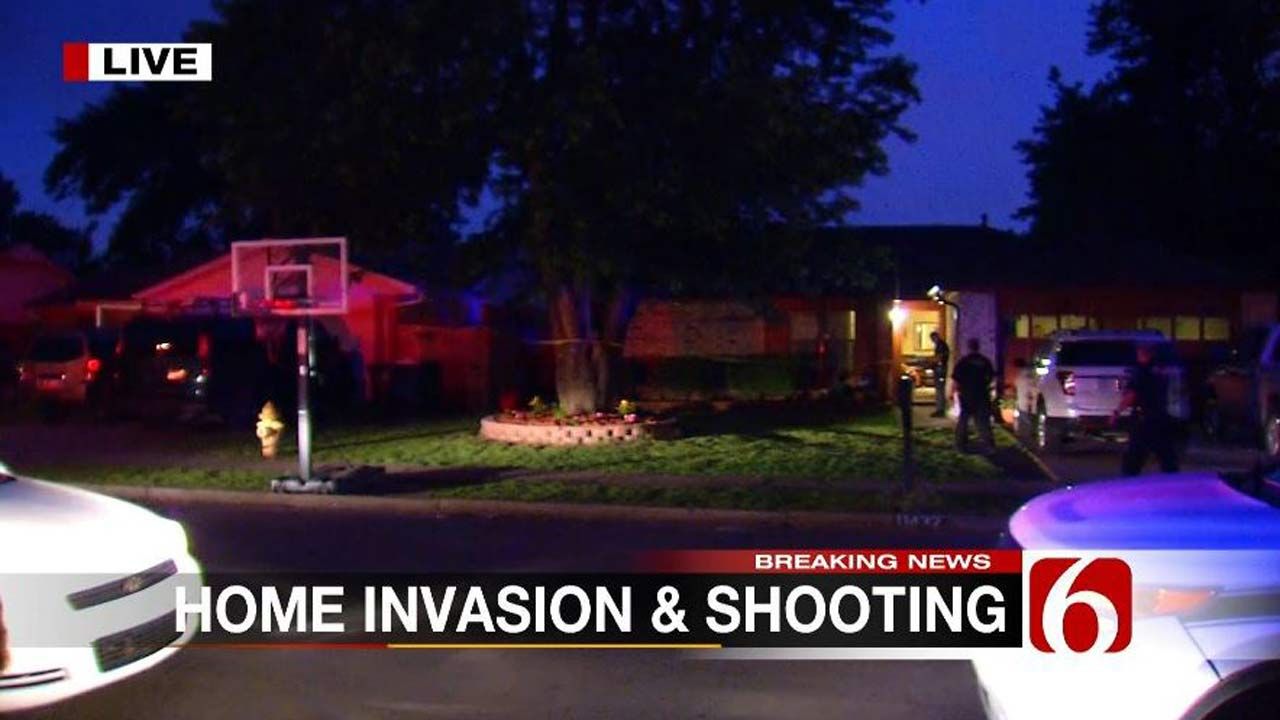 Man Shot, Woman Tied Up During Tulsa Home Invasion