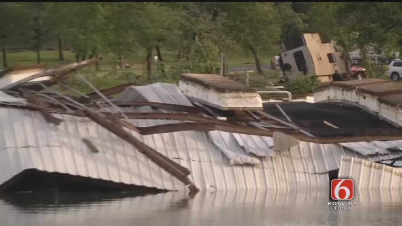 Storm Damage, Injury Reported In Cherokee, Latimer Counties