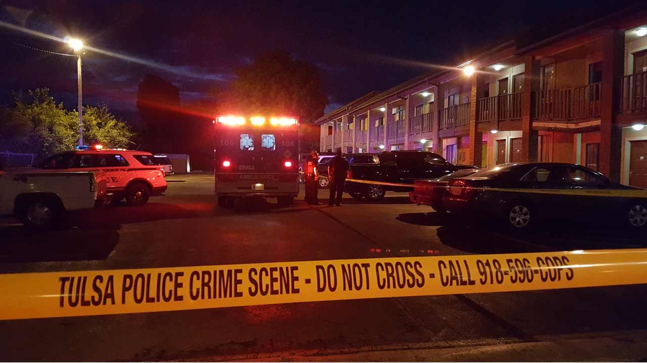 Woman Stabbed Outside Tulsa Motel