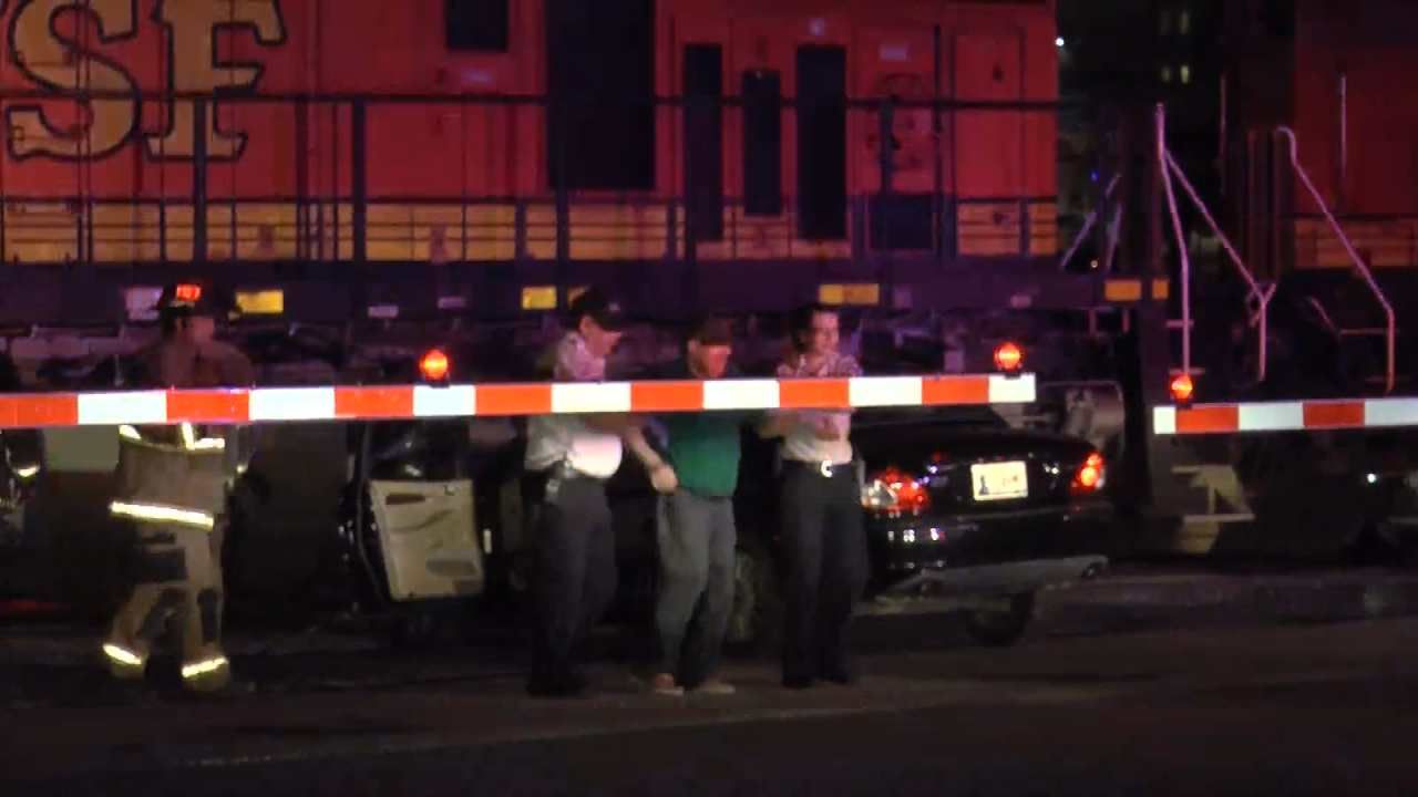 Elderly Driver Hit Head-On By Train In Tulsa, Walks Away