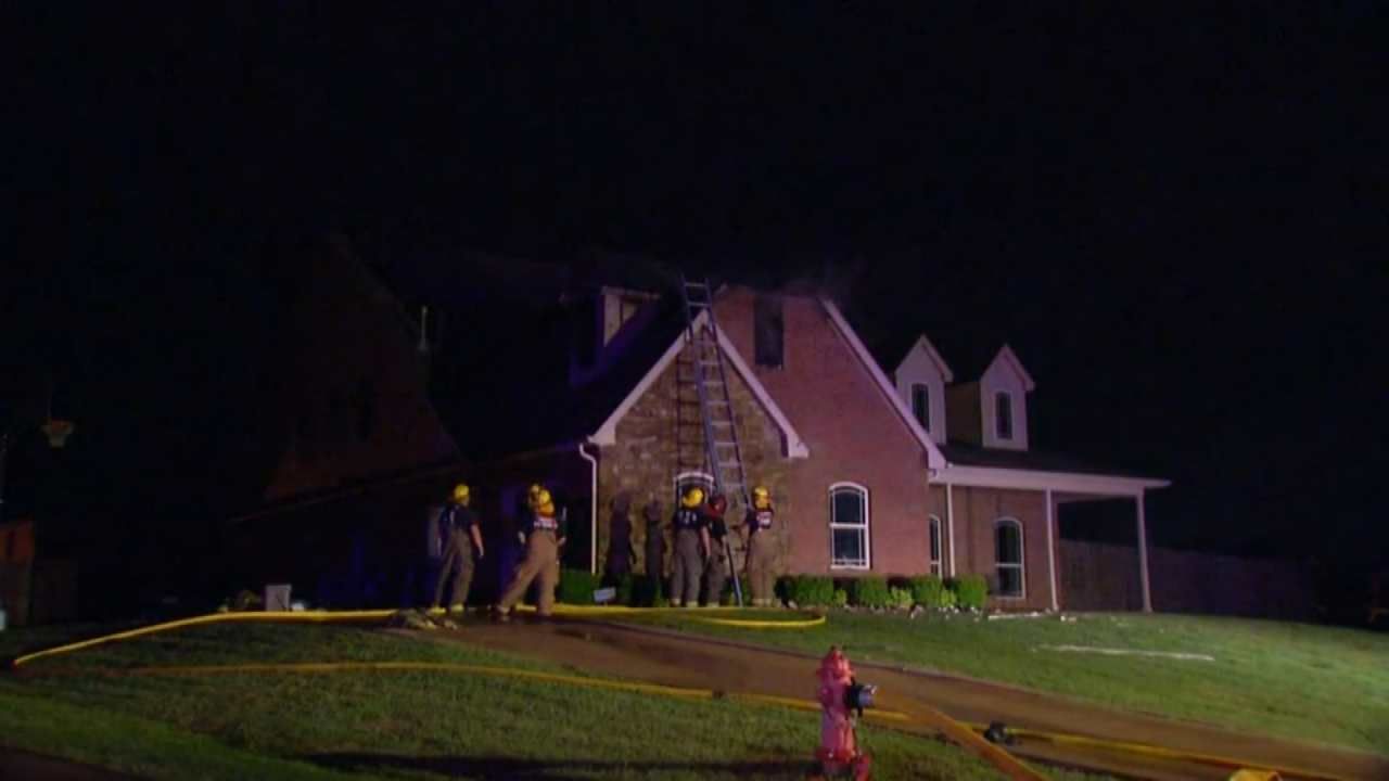 Lightning Blamed For Coweta House Fire