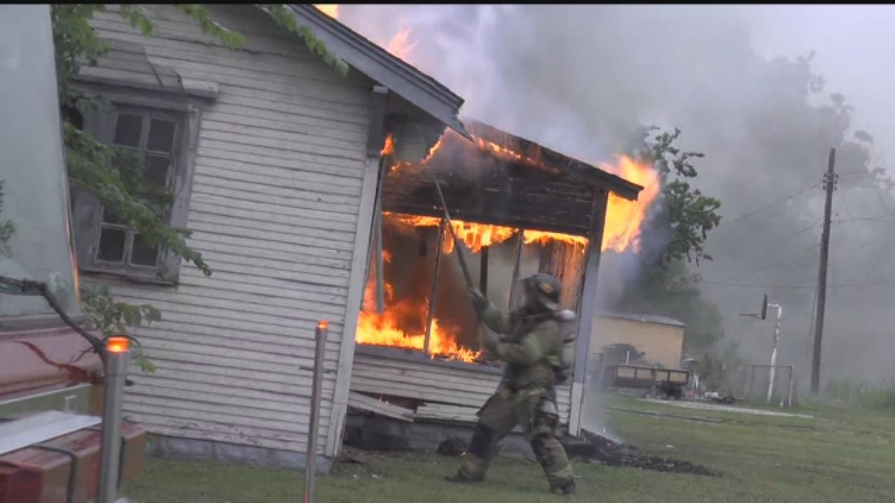 Tulsa Fire Crews Knock Down House Fire