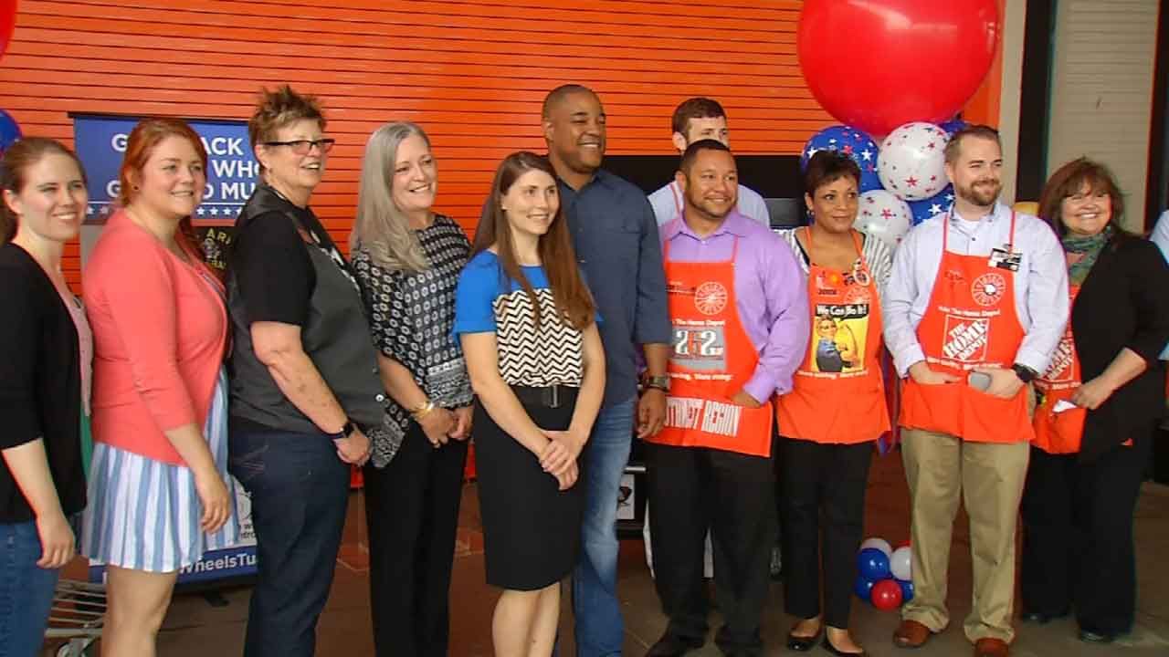 Home Depot, Meals On Wheels Partner To Help Tulsa Veterans