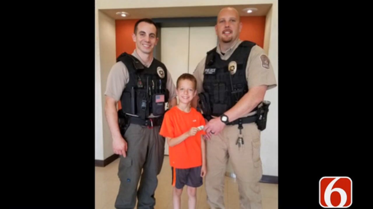 Bartlesville Boy Donates Gumball Money To Police K9 Fund