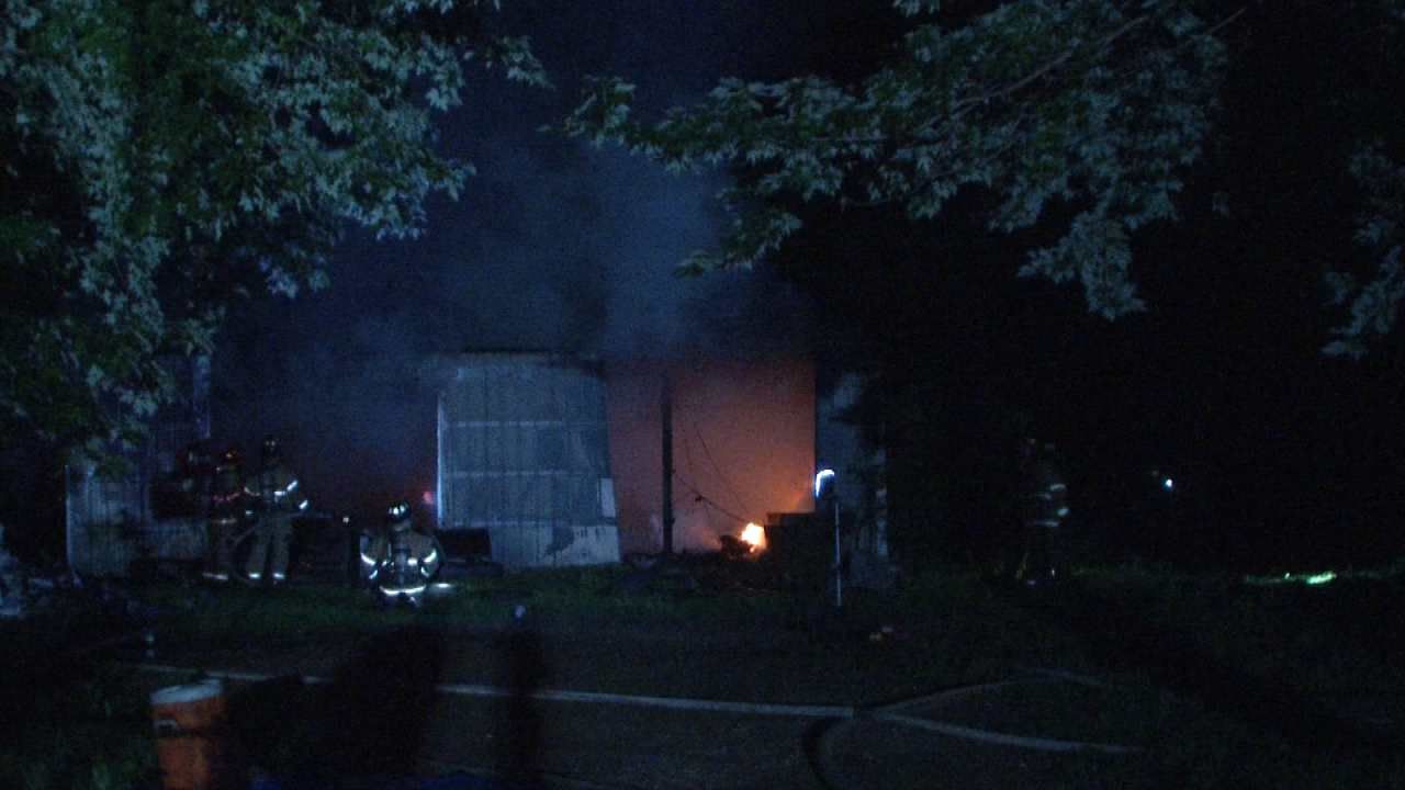 Lack Of Fire Hydrant Hampers Sand Springs Firefighters