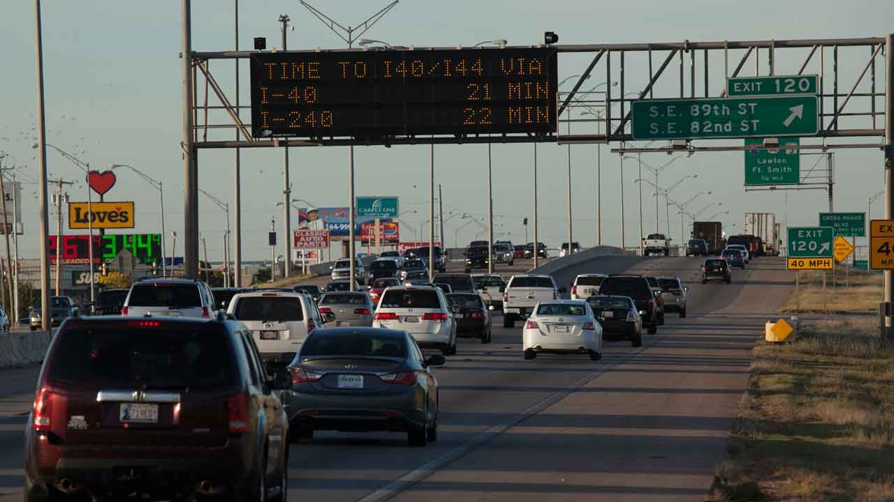 Real-Time Traffic Info Now Displayed On Tulsa Message Boards