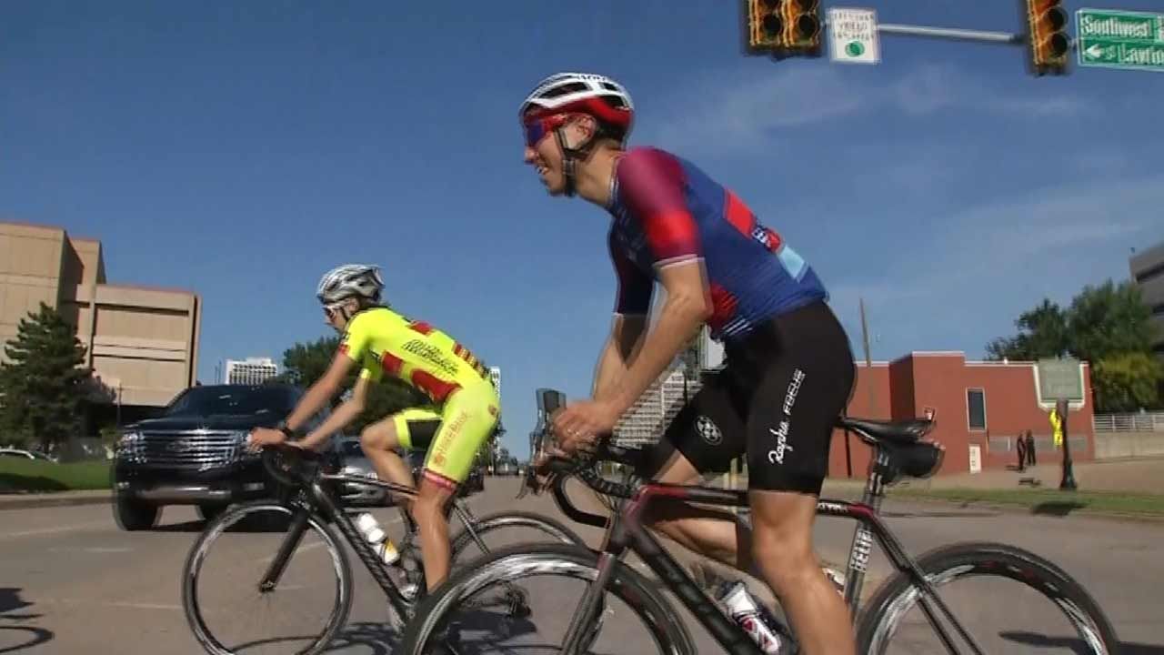 Local, Professional Cyclists Take Off On Wednesday Night Ride