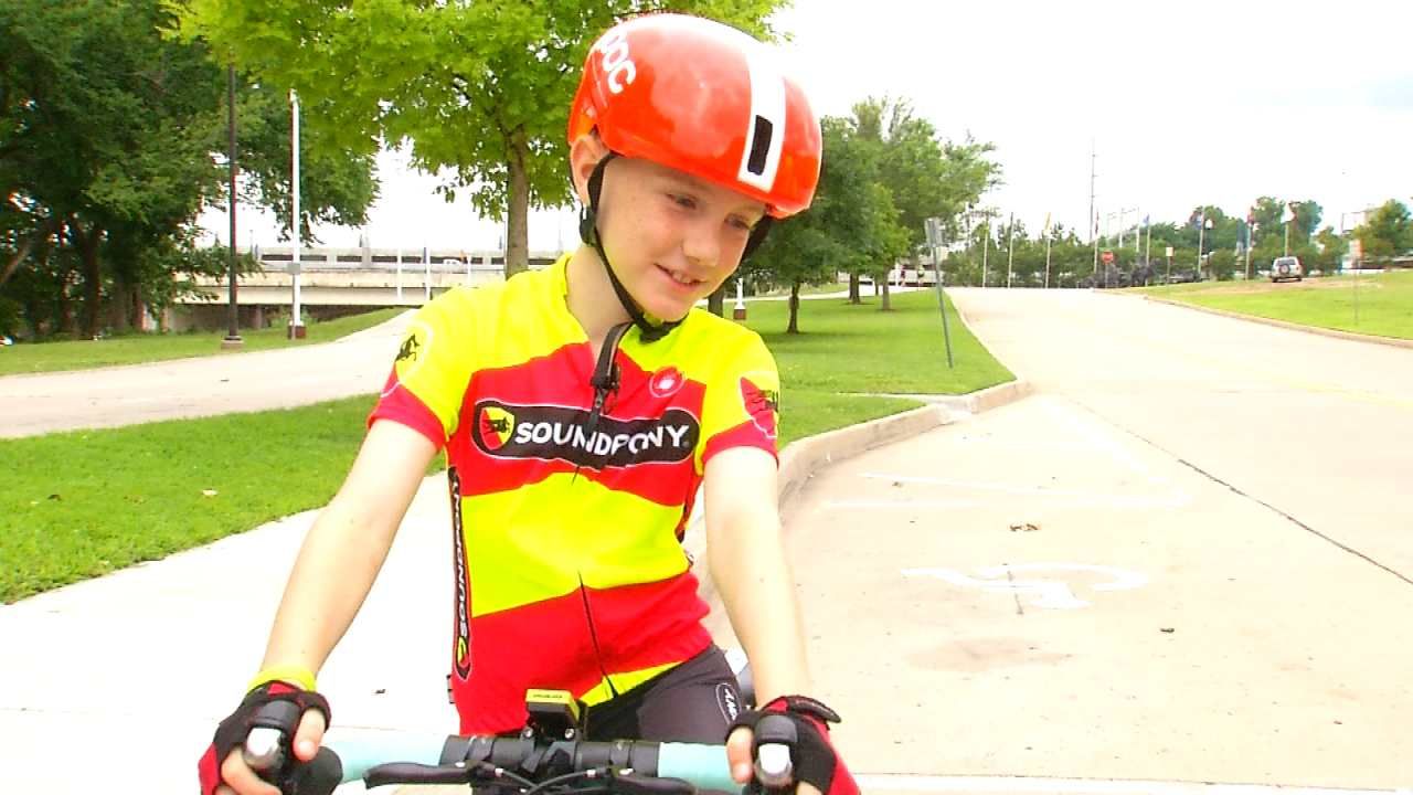 Eight-Year-Old Boy On Mission To Conquer Tulsa's Cry Baby Hill