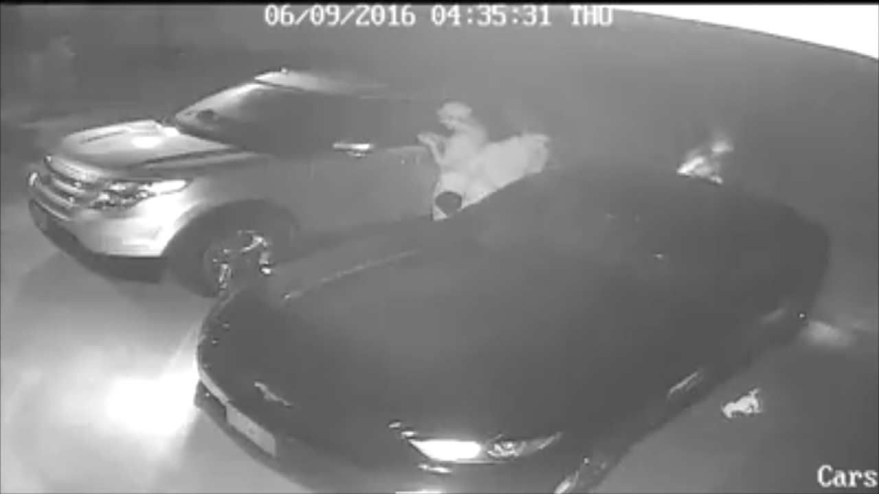Caught On Video: Three Teenagers Breaking Into Jenks Cars