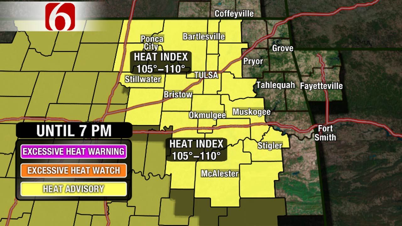 Heat Advisory Continues For Oklahoma