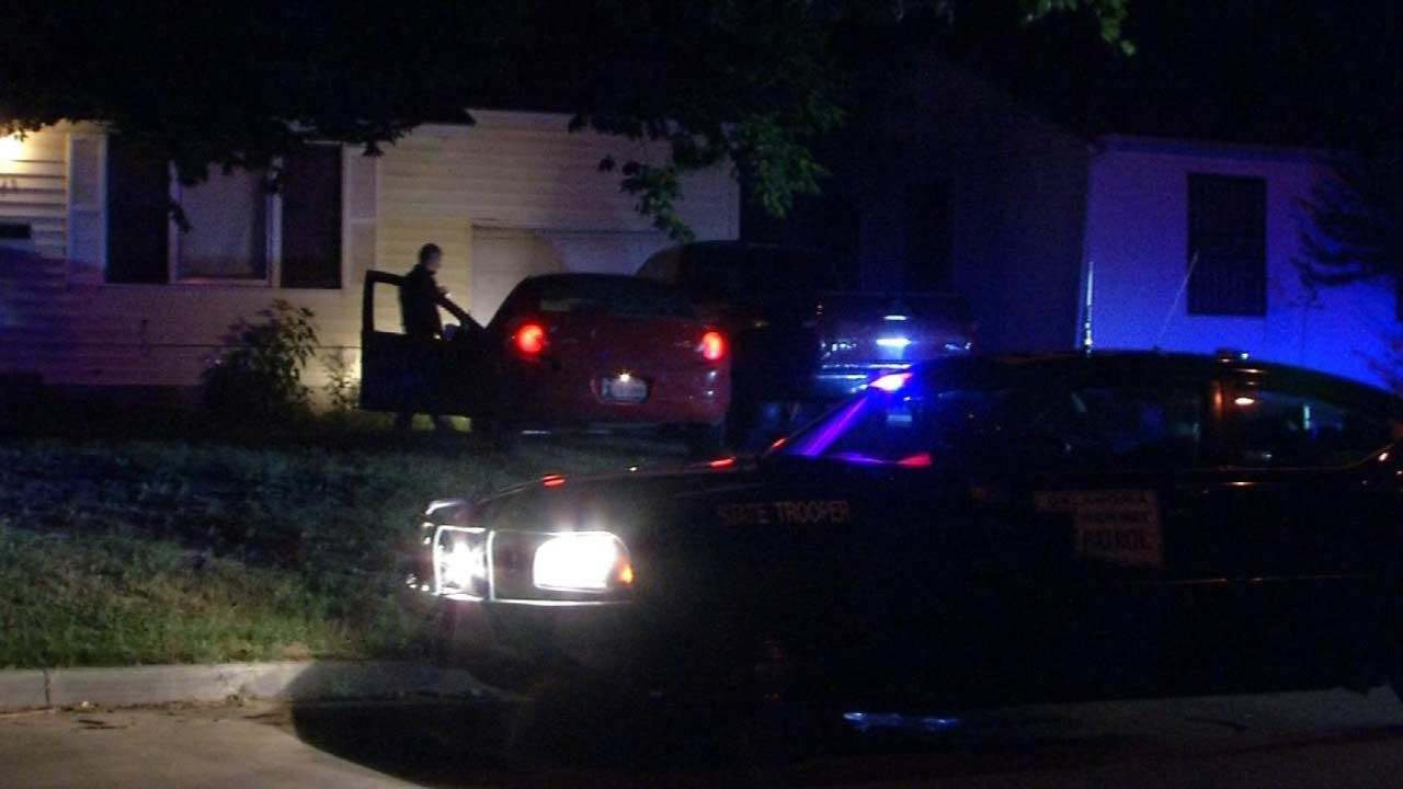 Stolen Car Crashes Into Tulsa Driveway; One In Custody