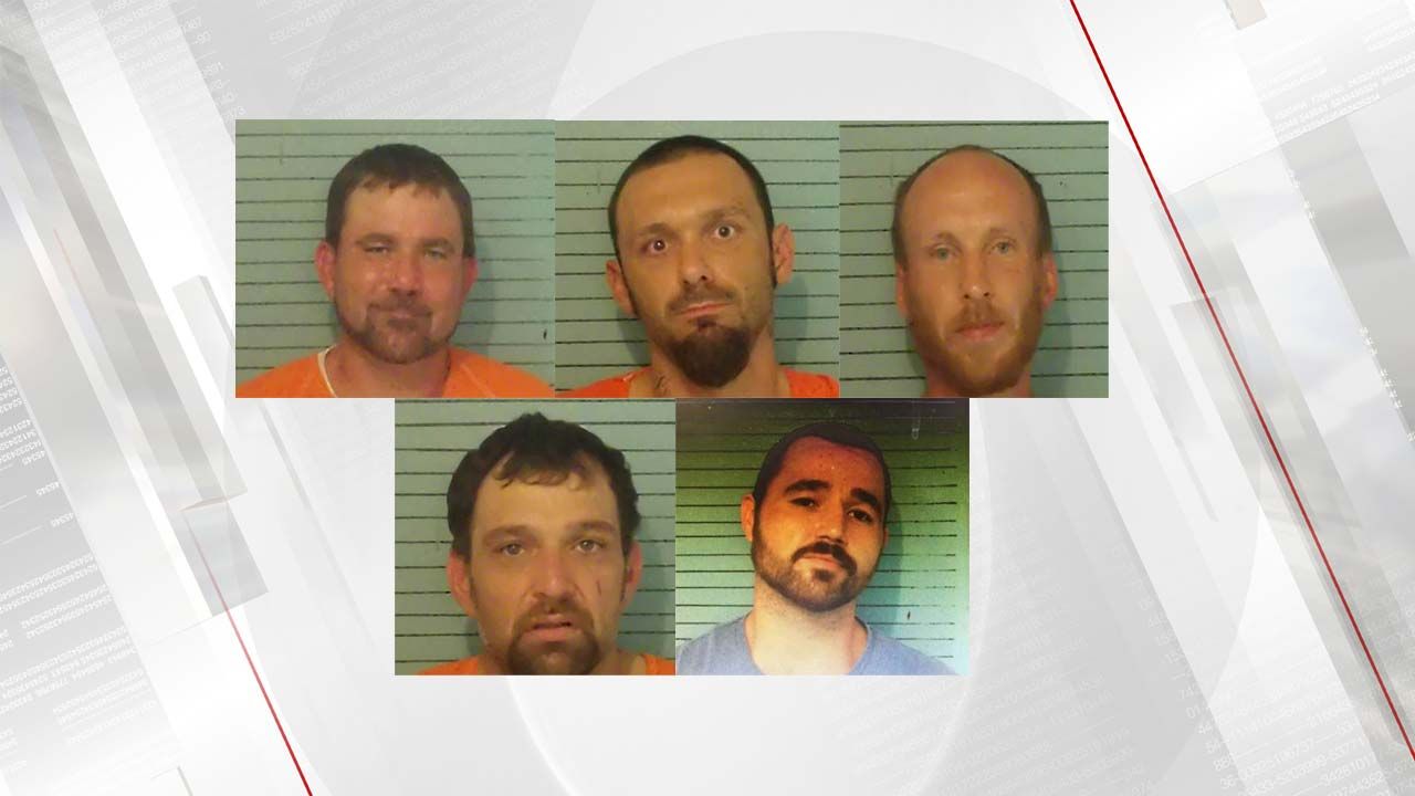 Five Arrested For Theft Of State Property In Okfuskee County