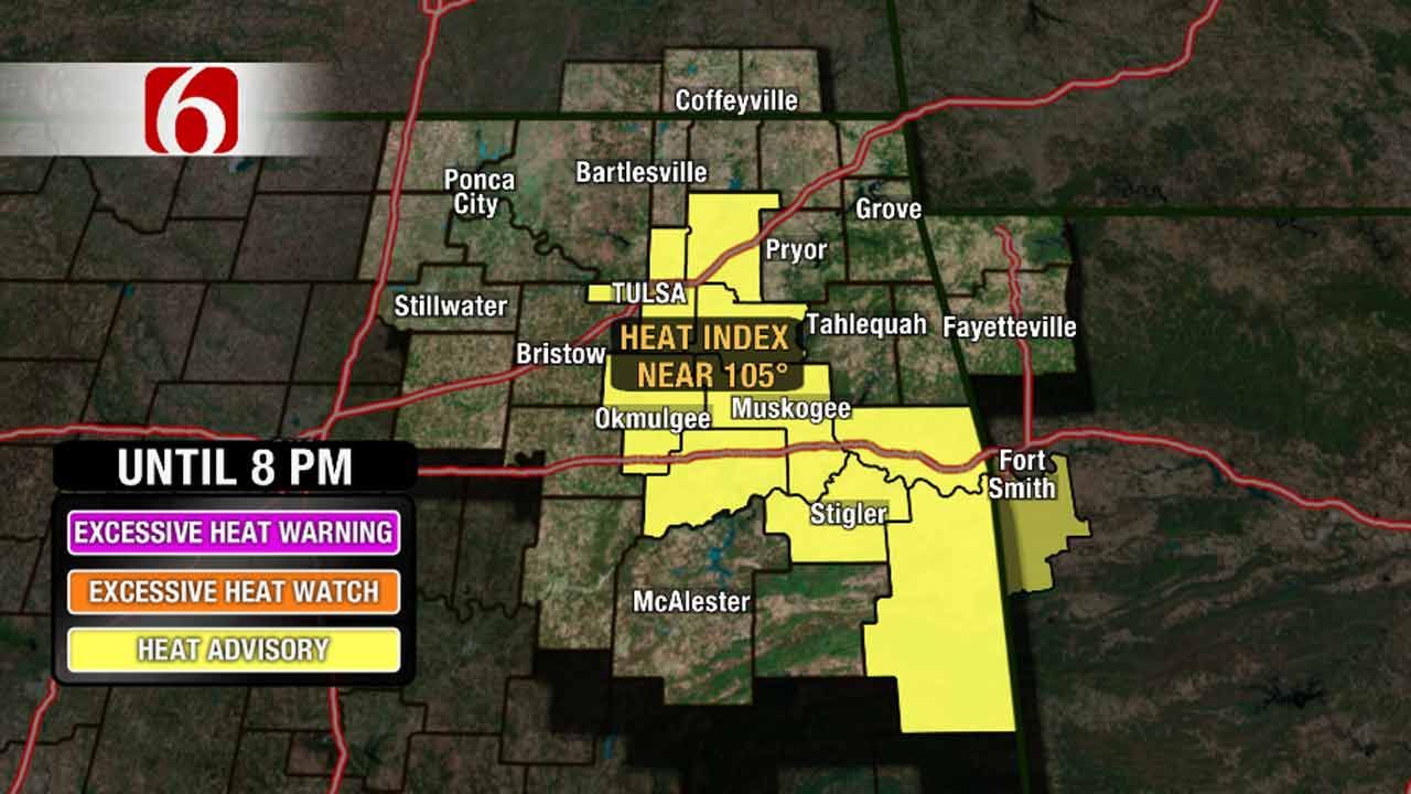 Heat Advisory In Effect With Some Relief In Sight