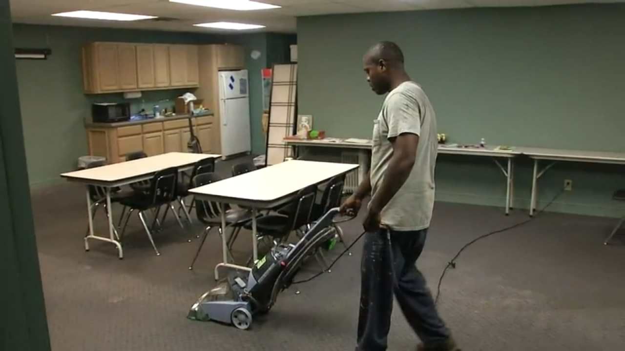 Heavy Rain Causes Flooding In Pawnee Public Library