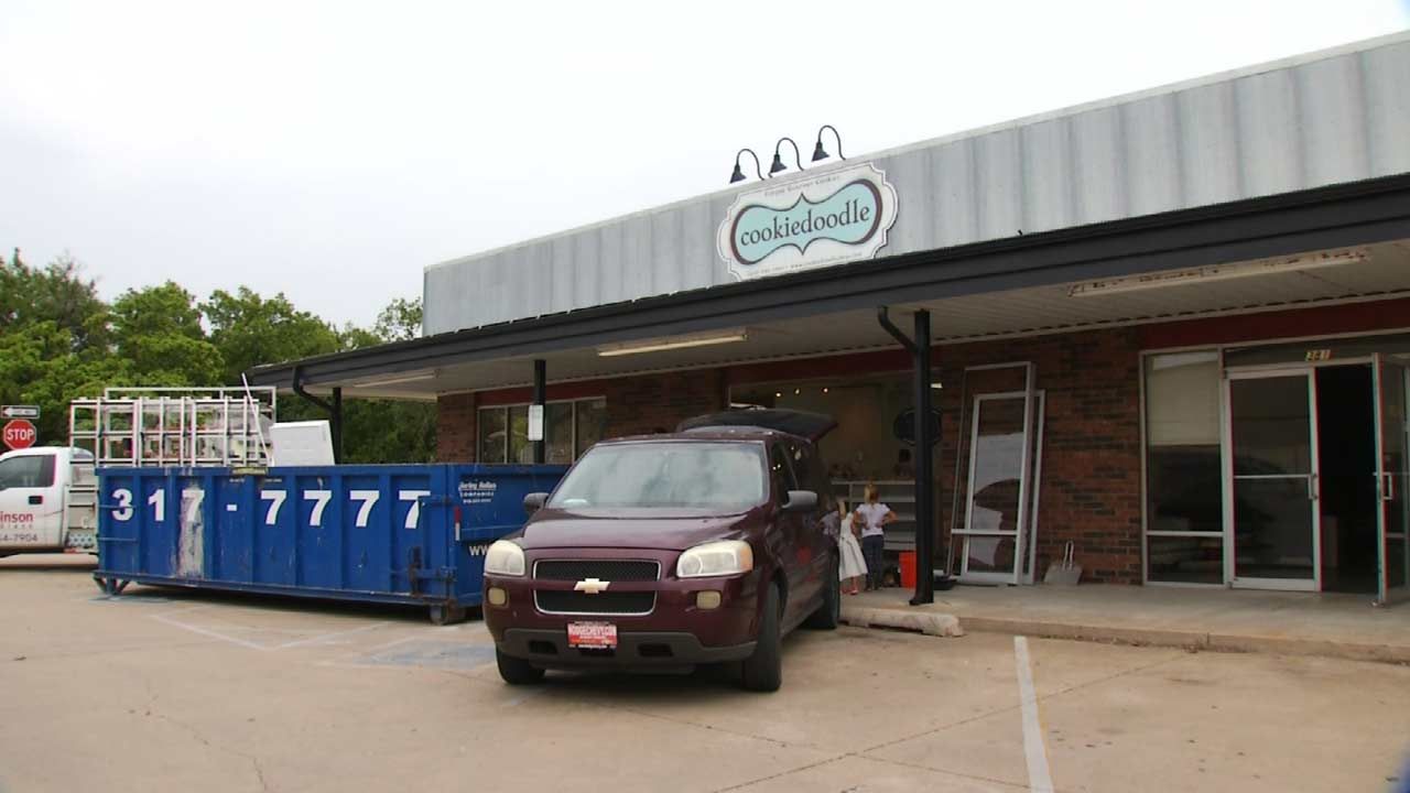 Jenks Bakers Back To Work After Car Crashes Through Store