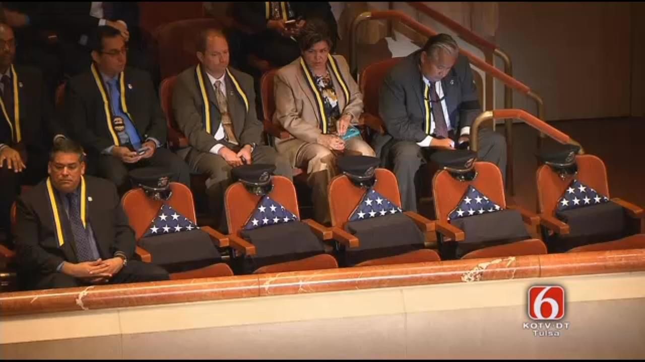 Interfaith Memorial Service Held For Fallen Dallas Officers